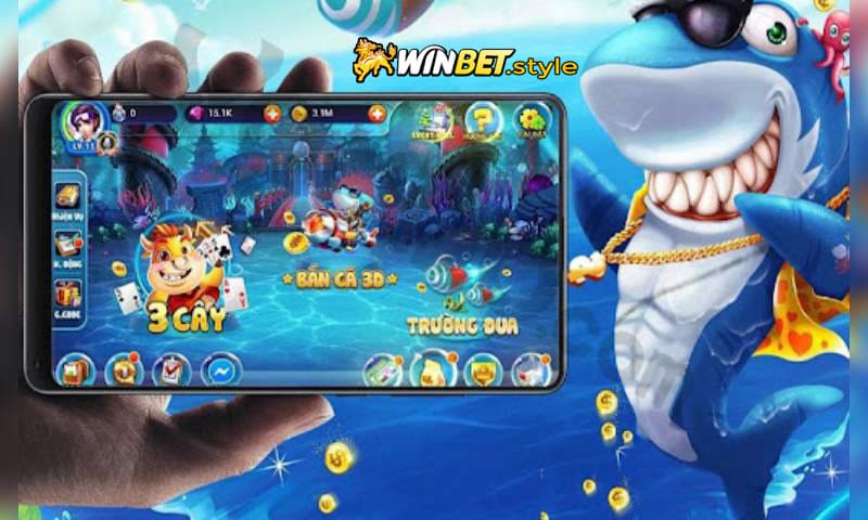 Tiến hành chơi game bắn cá Winbet ngay trên thiết bị điện thoại